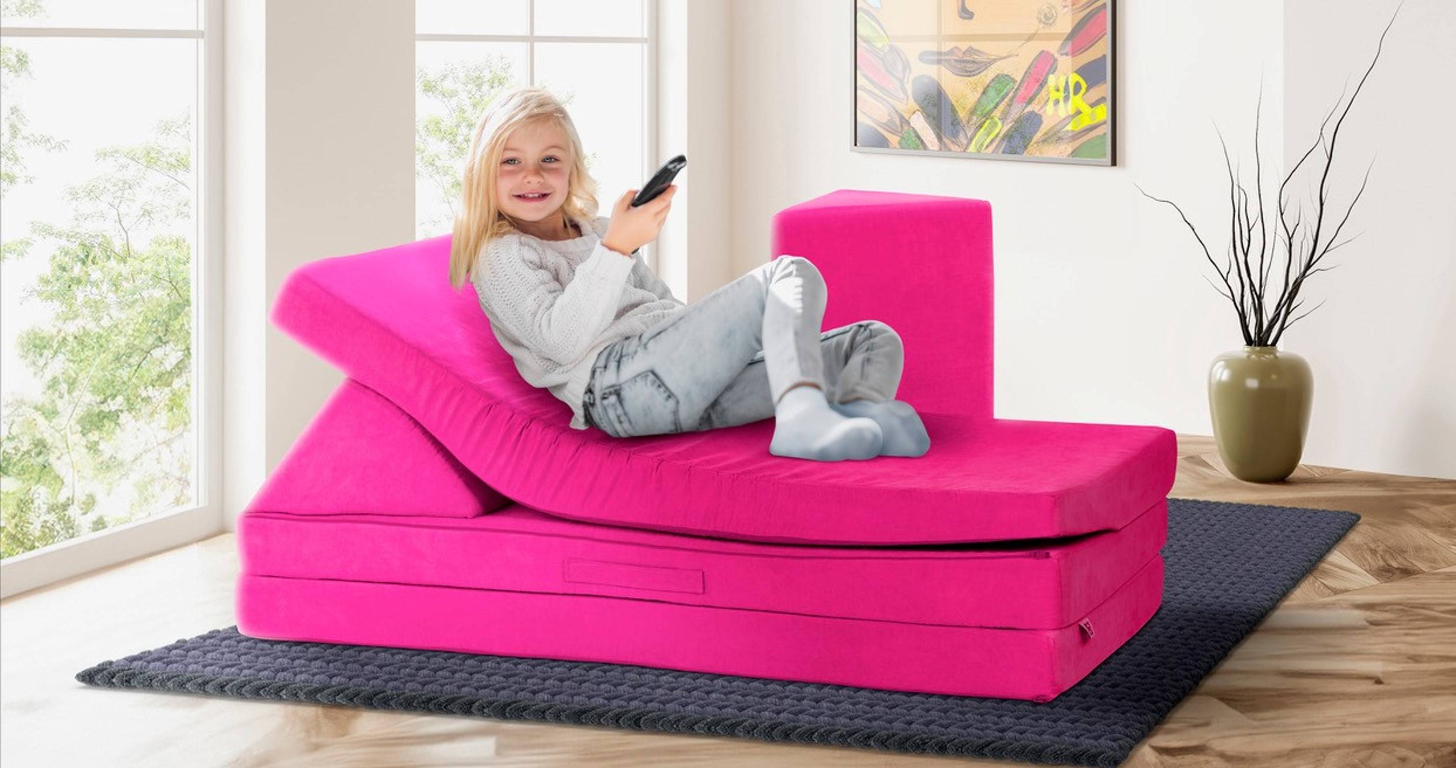 FLiP® Kids FLiP, BUILD, PLAY. MultiPurpose Matt Sealy Sofa